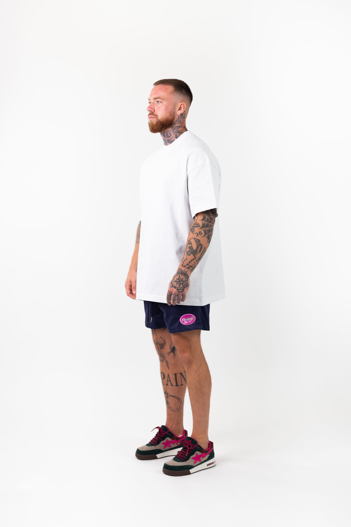 Mesh Shorts (Navy)