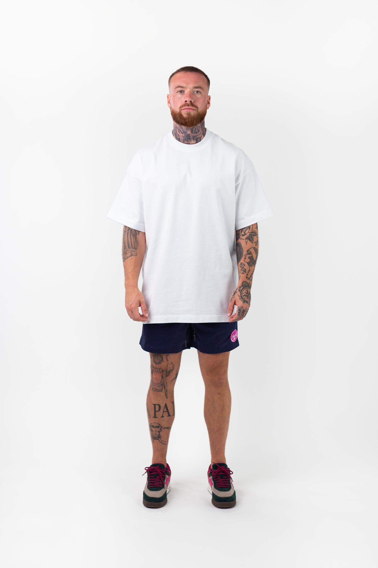 Mesh Shorts (Navy)