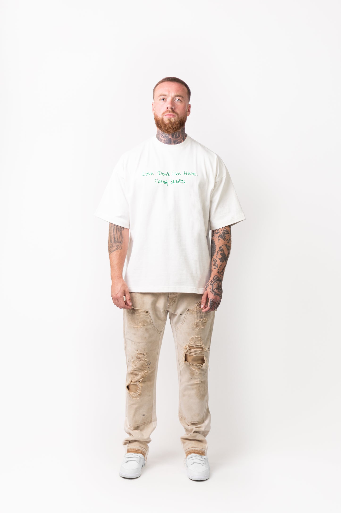 LUXURY OVERSIZED LDLH TEE